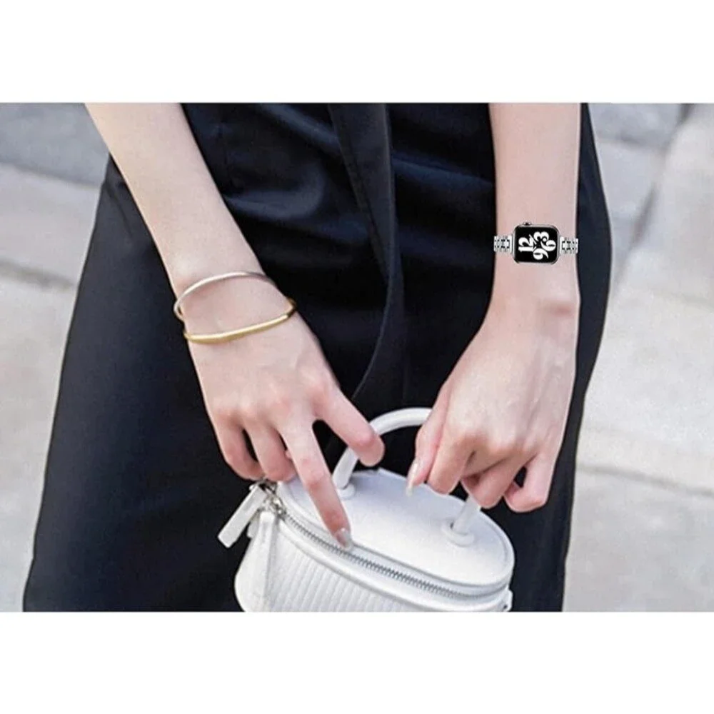 Metal Wrist Band Compatible with Apple Watch Series 42mm 44mm 45mm 49mm